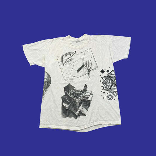 Vintage MC Escher Art AOP Shirt