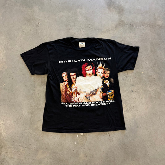 Vintage Marilyn Manson 1999 Tour Shirt Size L