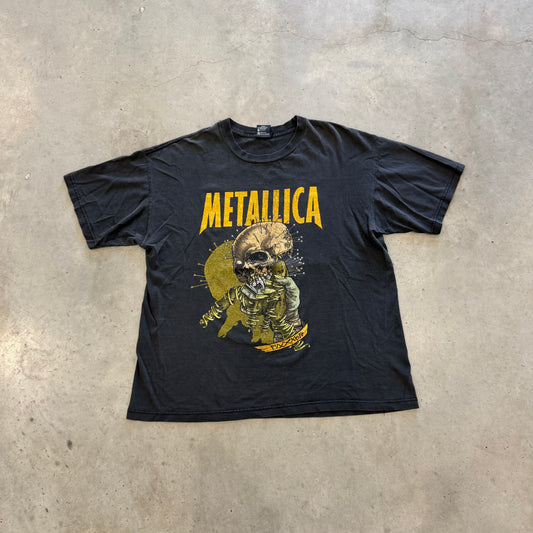 Vintage Metallica 90s Fixxxer Pushead Shirt Size XL