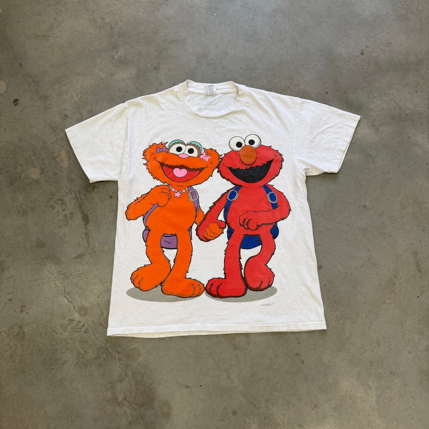 Vintage Elmo & Zoe Shirt Size L