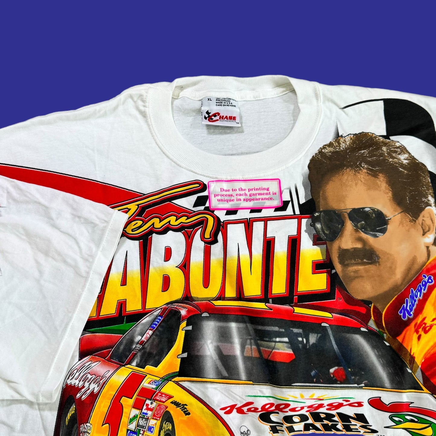 Vintage Terry Labonte Nascar AOP (all over print) Shirt