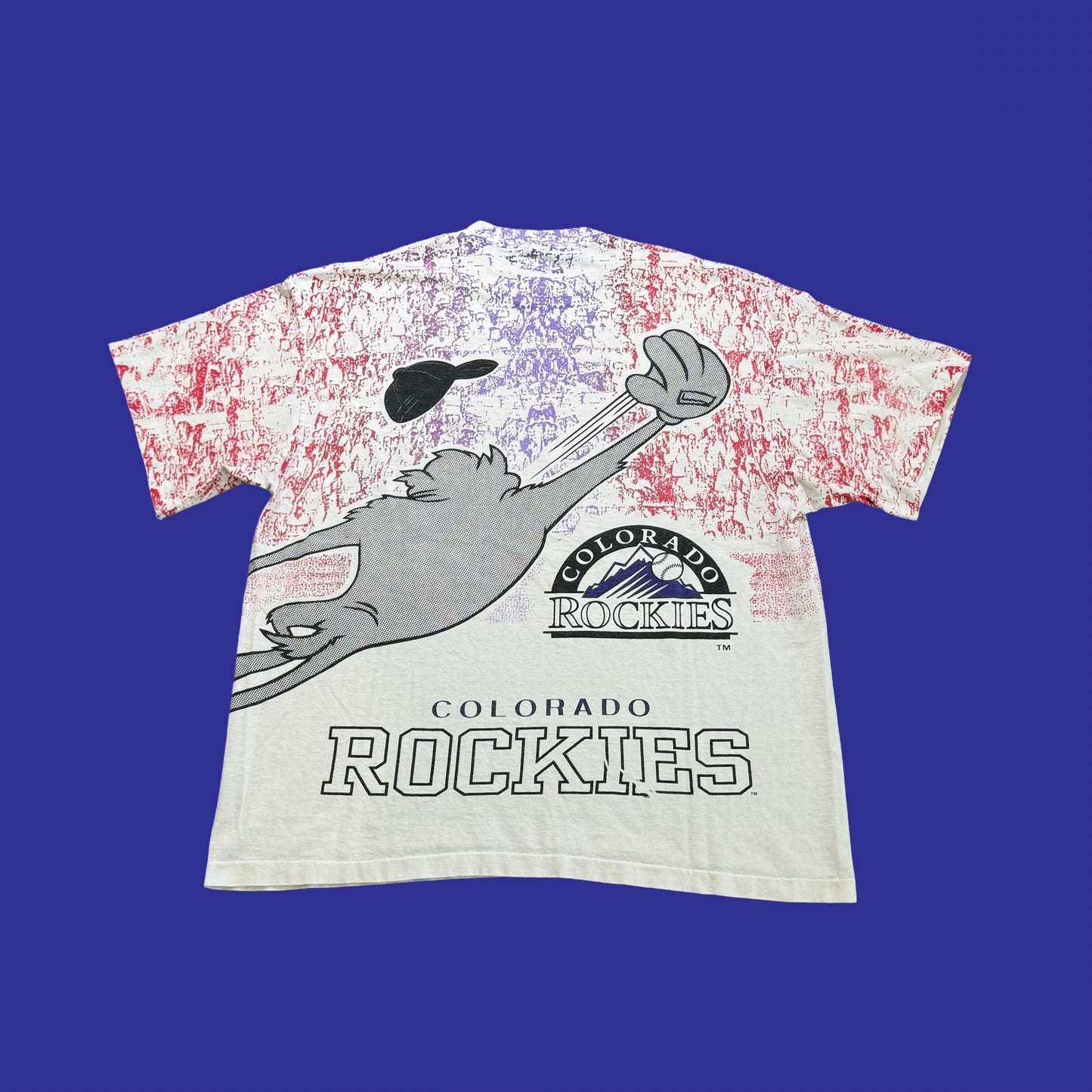 Vintage Taz Rockies AOP (all over print) Shirt