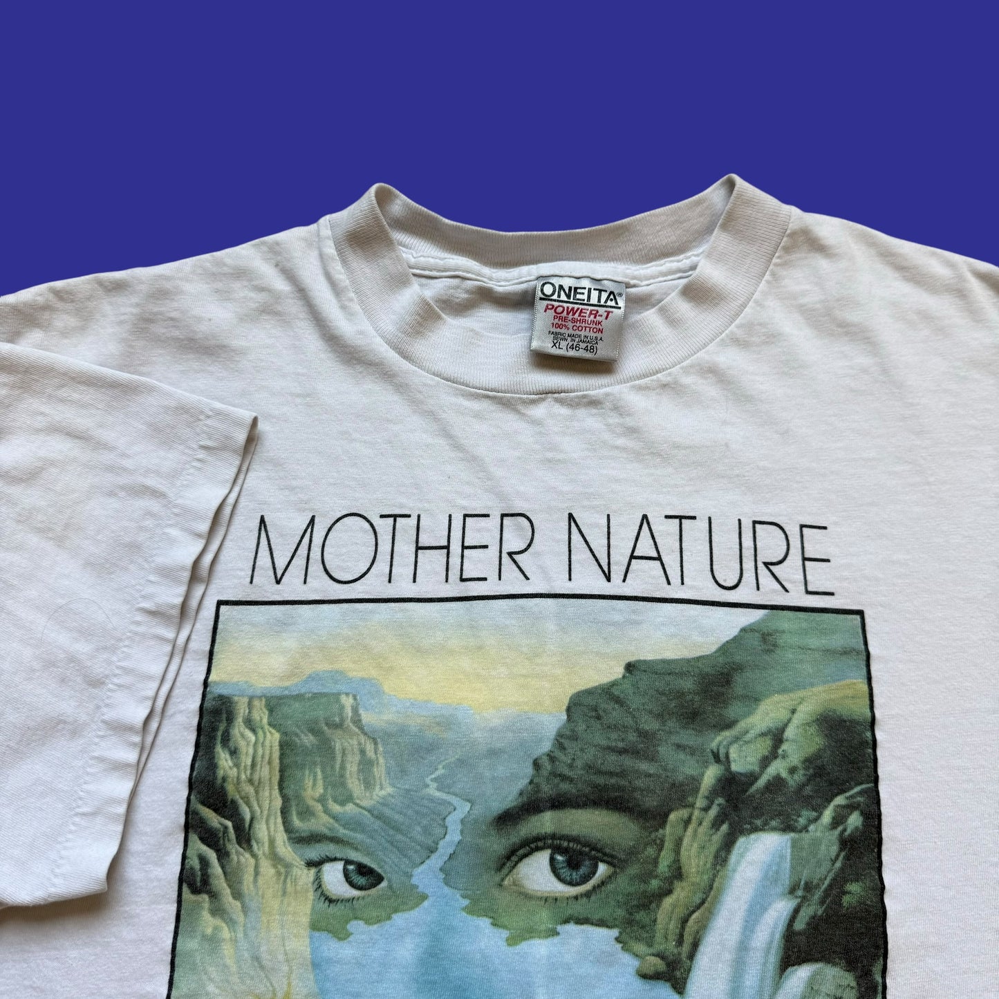 Vintage Mother Nature Art Shirt Size XL