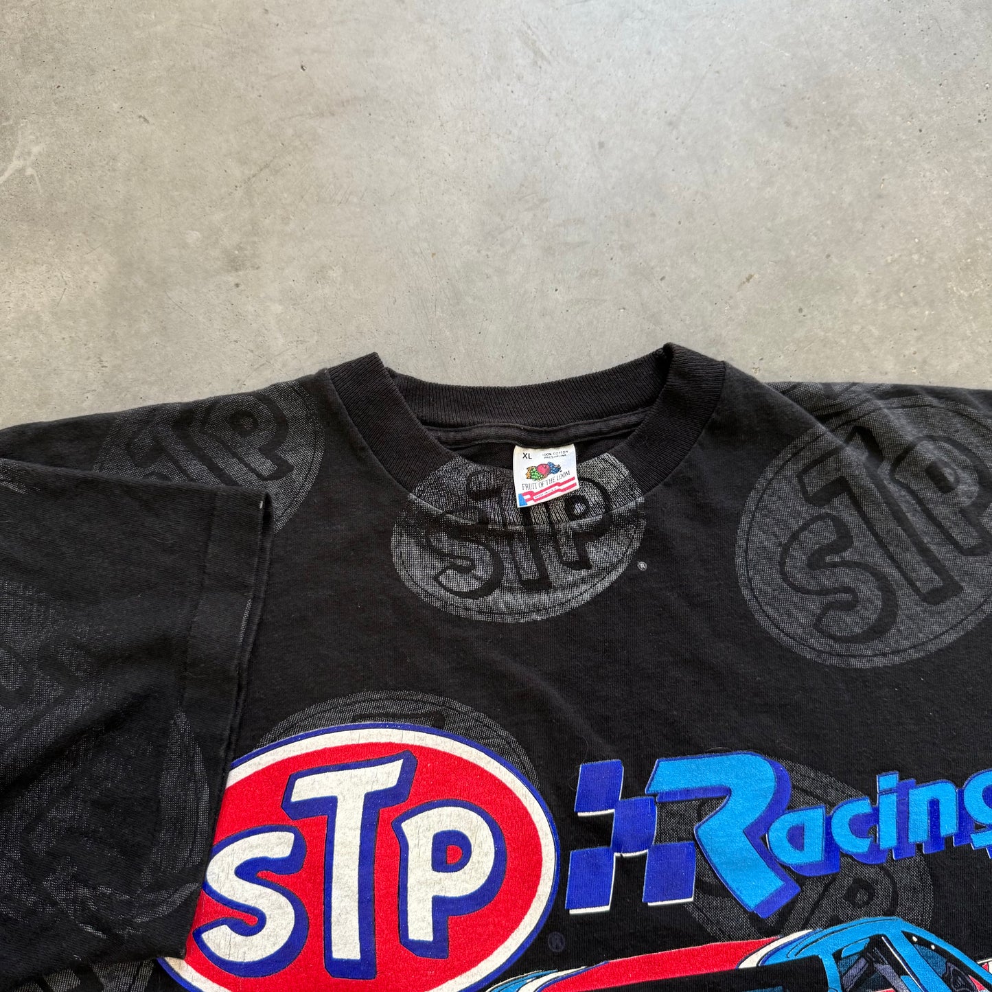 Vintage STP Racing Shirt Size XL