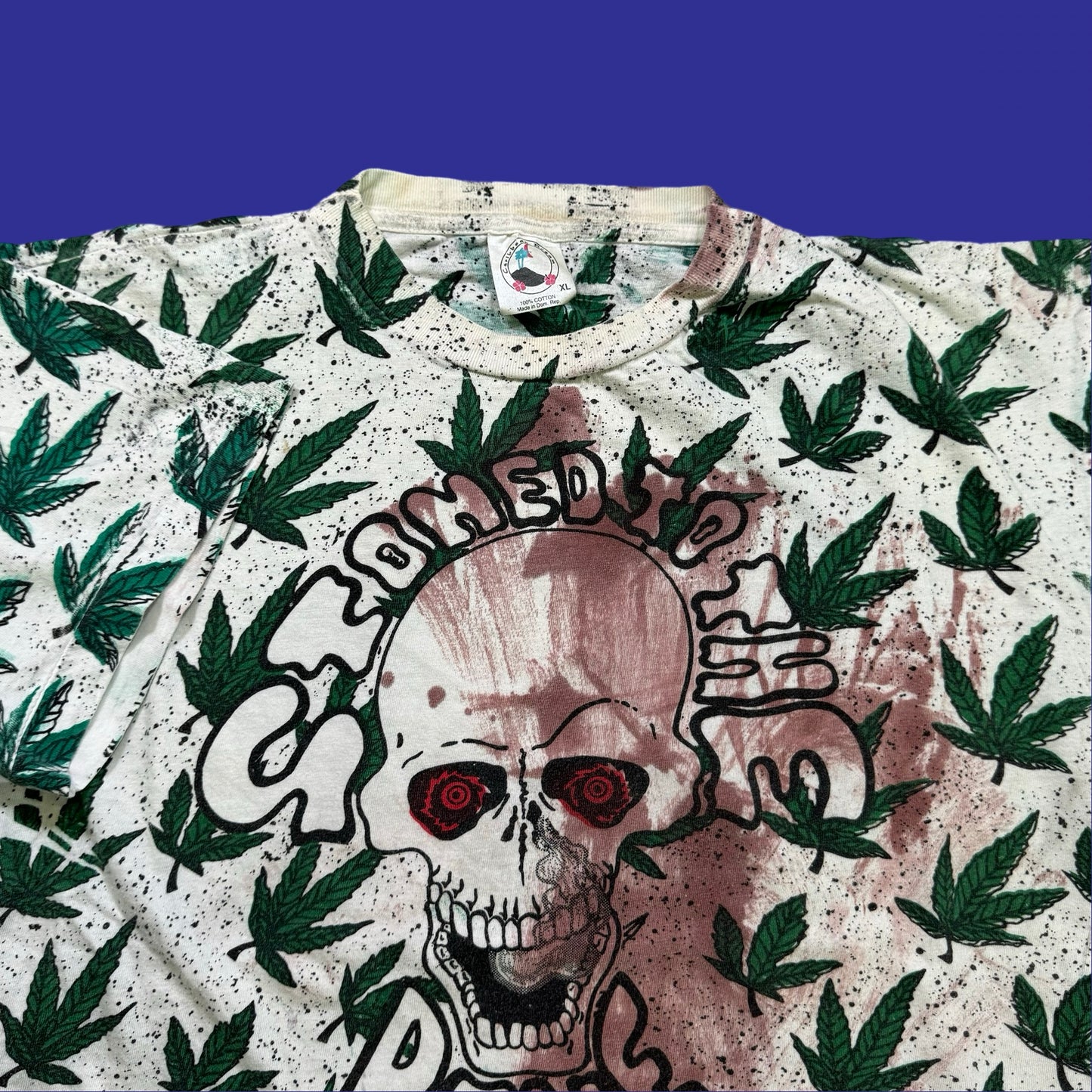 Vintage Stoned To The Bone 90s Shirt