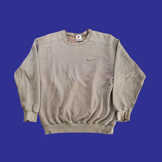 Vintage Nike Mocha Tonal Crewneck