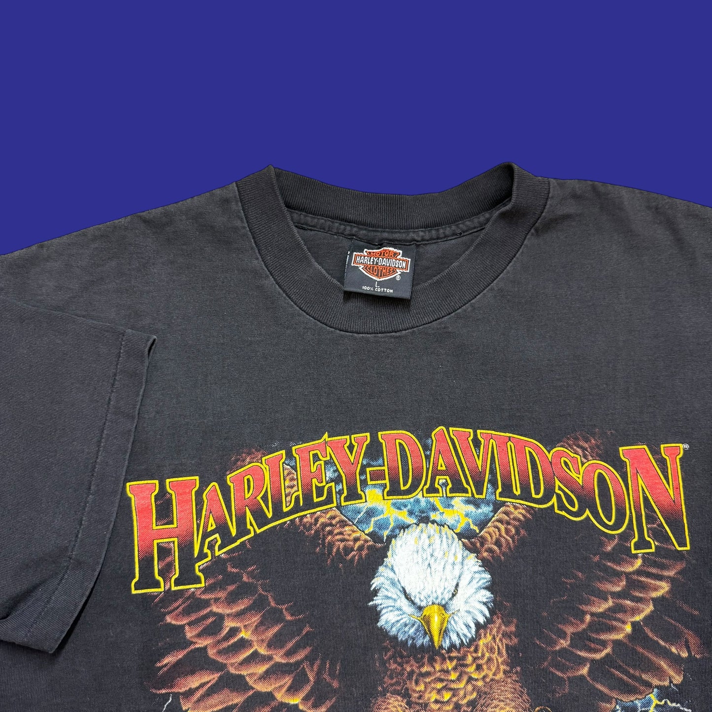 Vintage Harley Davidson Nevada 1992 Shirt Size L