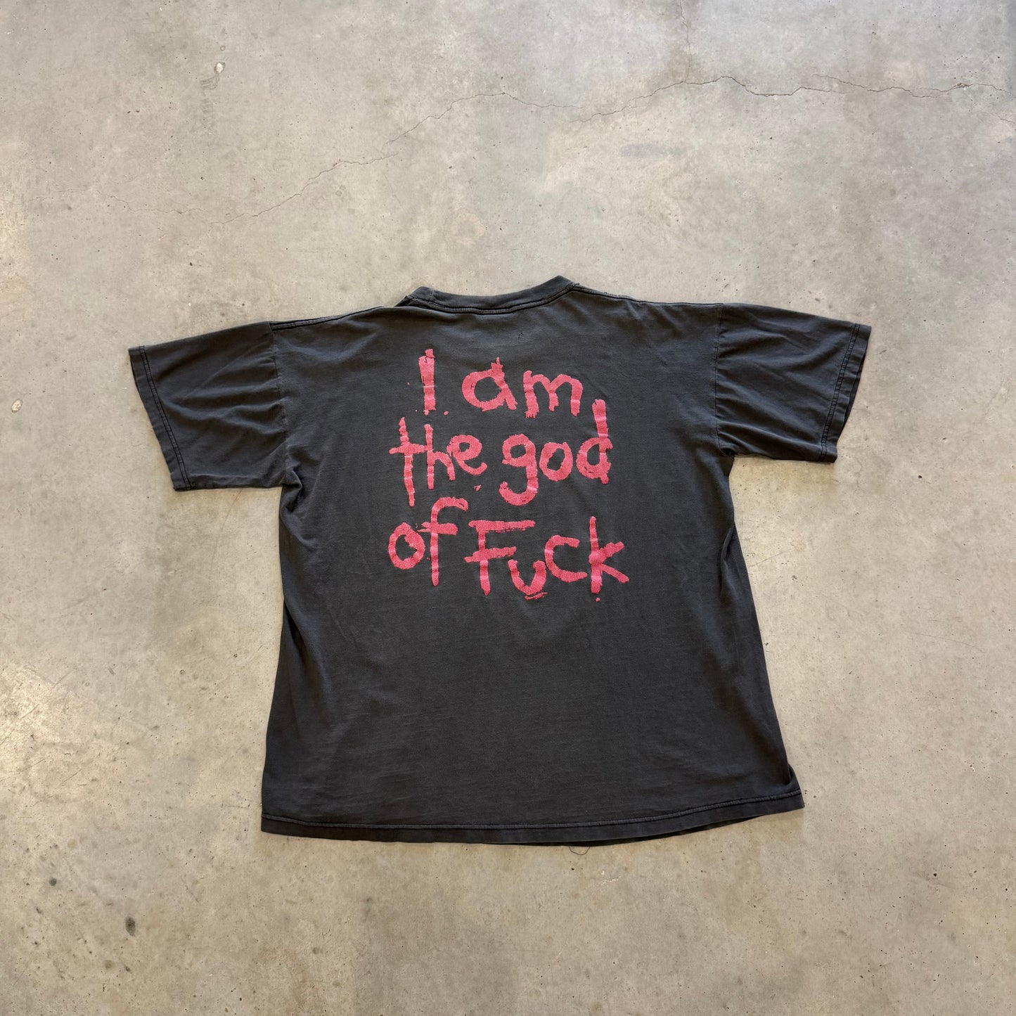 Vintage Marilyn Manson “God Of F**k” Shirt Size L