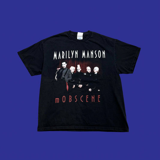 Vintage Marilyn Manson Mobscene Shirt