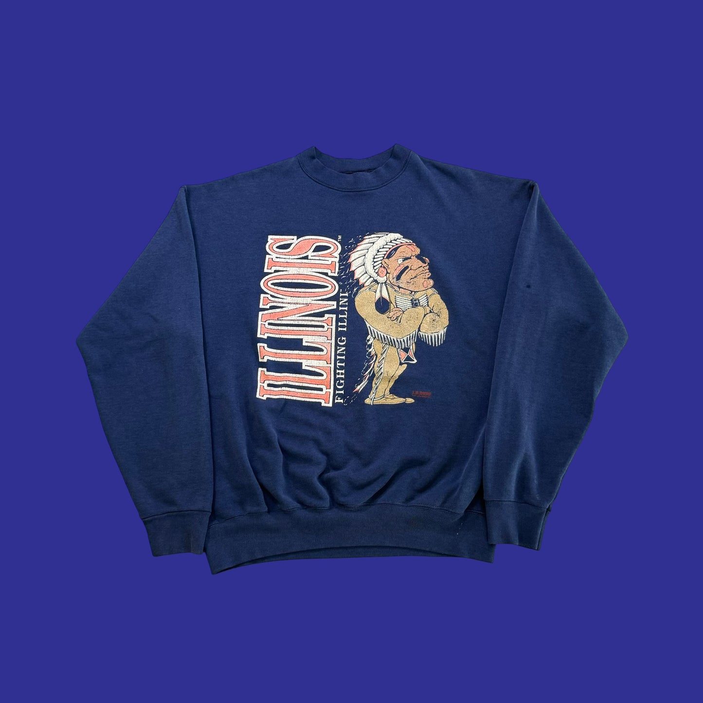 Vintage Illinois Crewneck Sweater