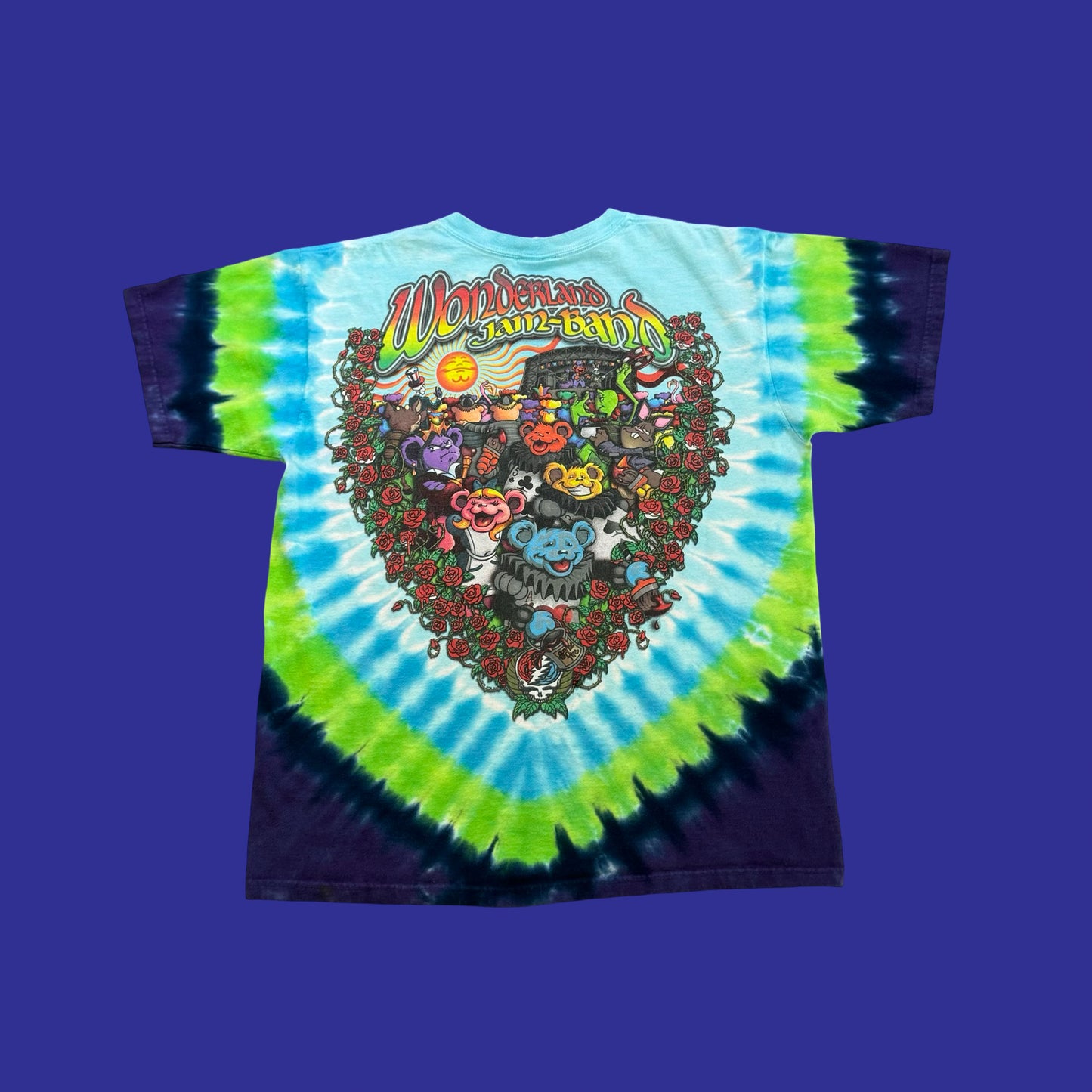 Grateful Dead Wonderland Jam Band Shirt