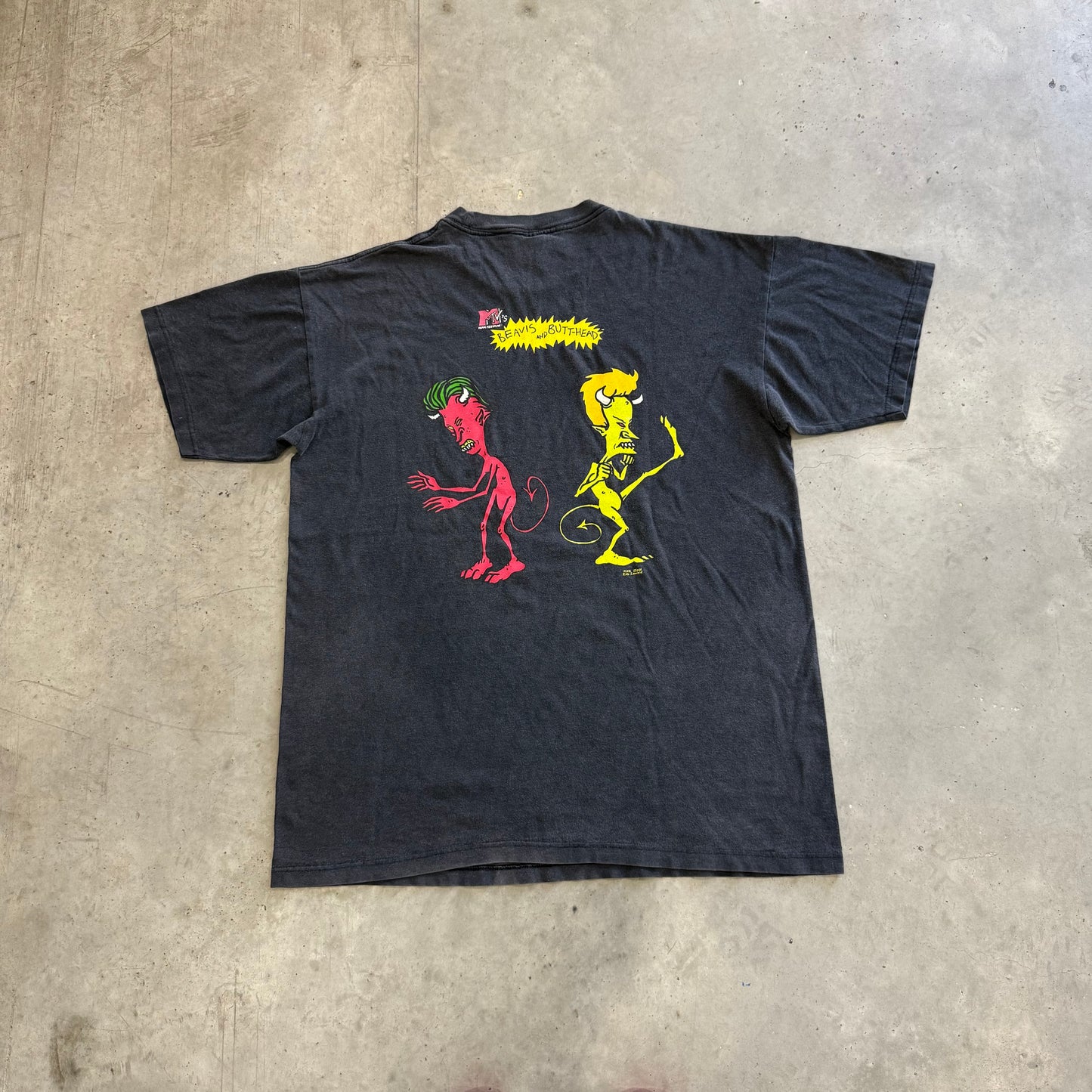 Vintage Beavis & Butthead / Rob Zombie 90s Shirt Size XL