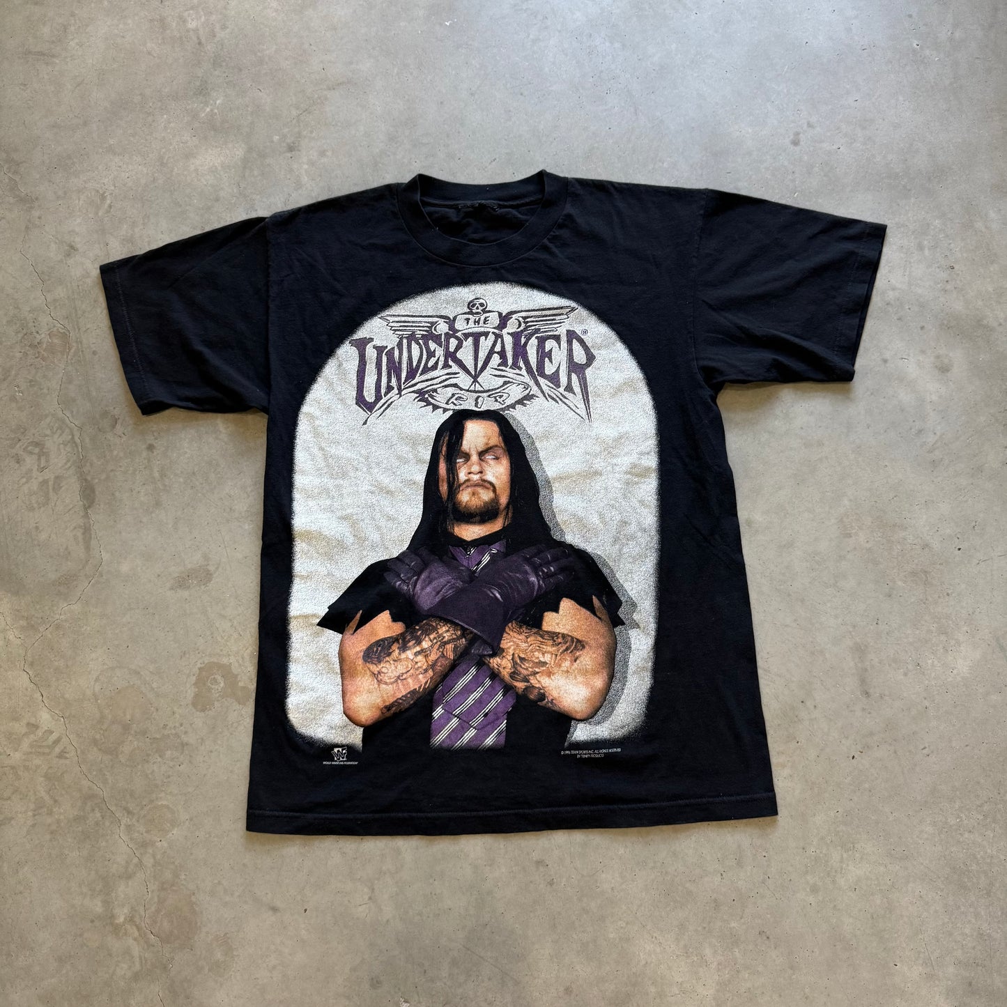 Vintage The Undertaker 1996 Shirt Size L/XL