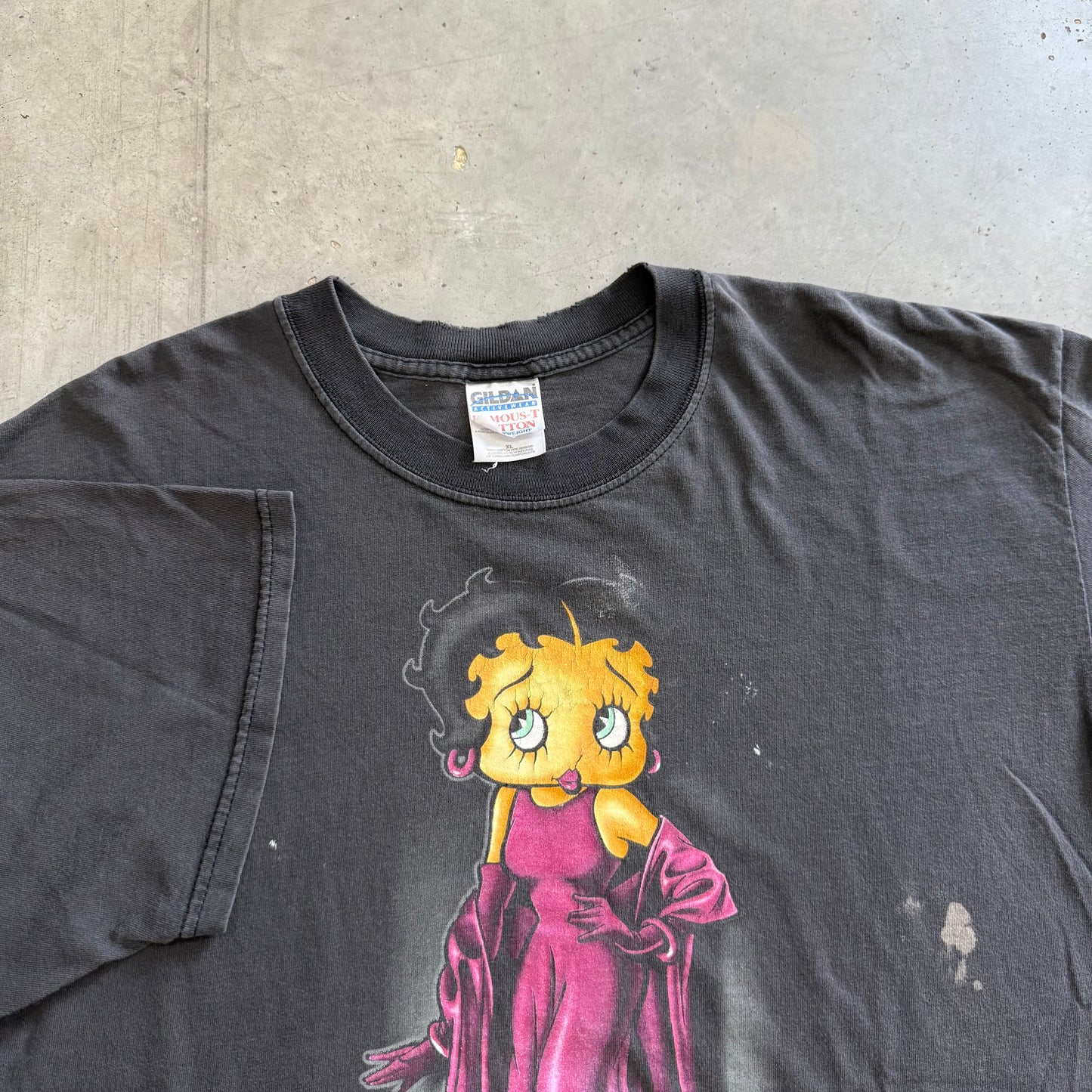Vintage 90s Betty Boop “Got Silk?” Shirt Size XL