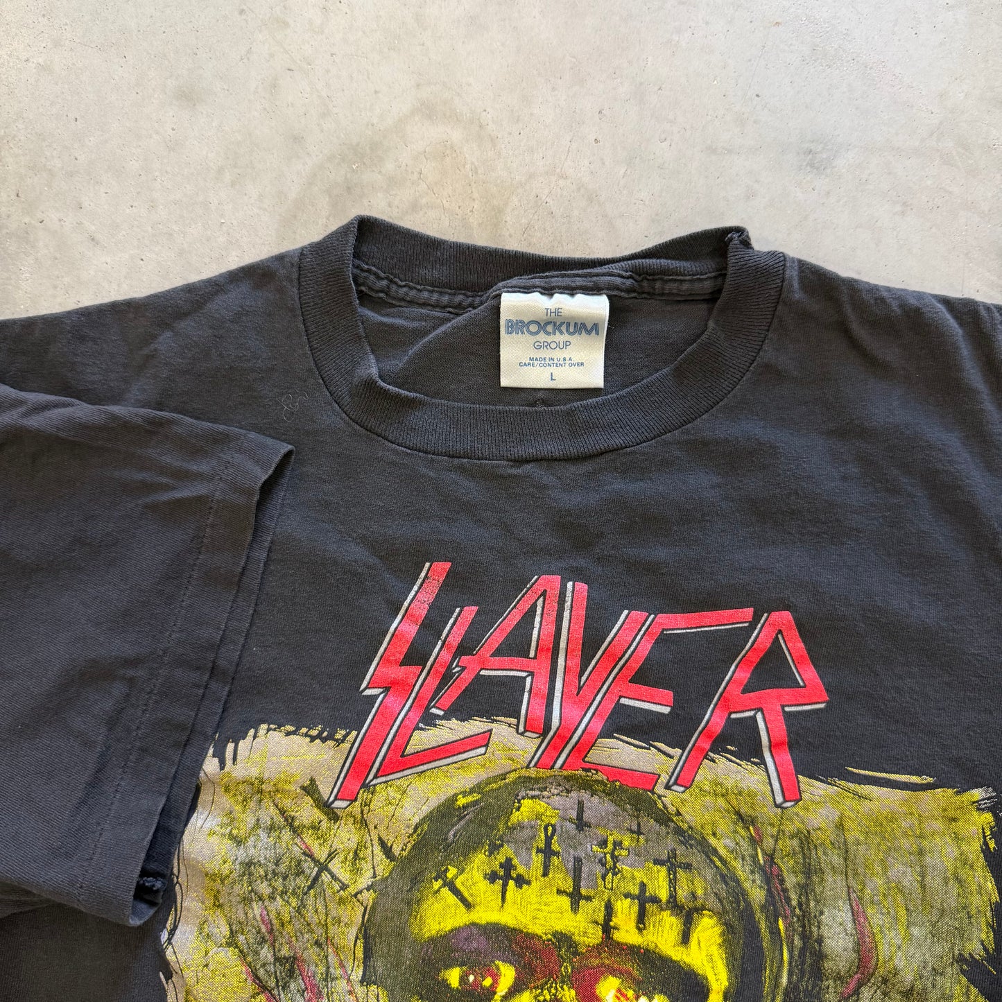 Vintage Slayer 1990 “Season In The Abyss” Size L