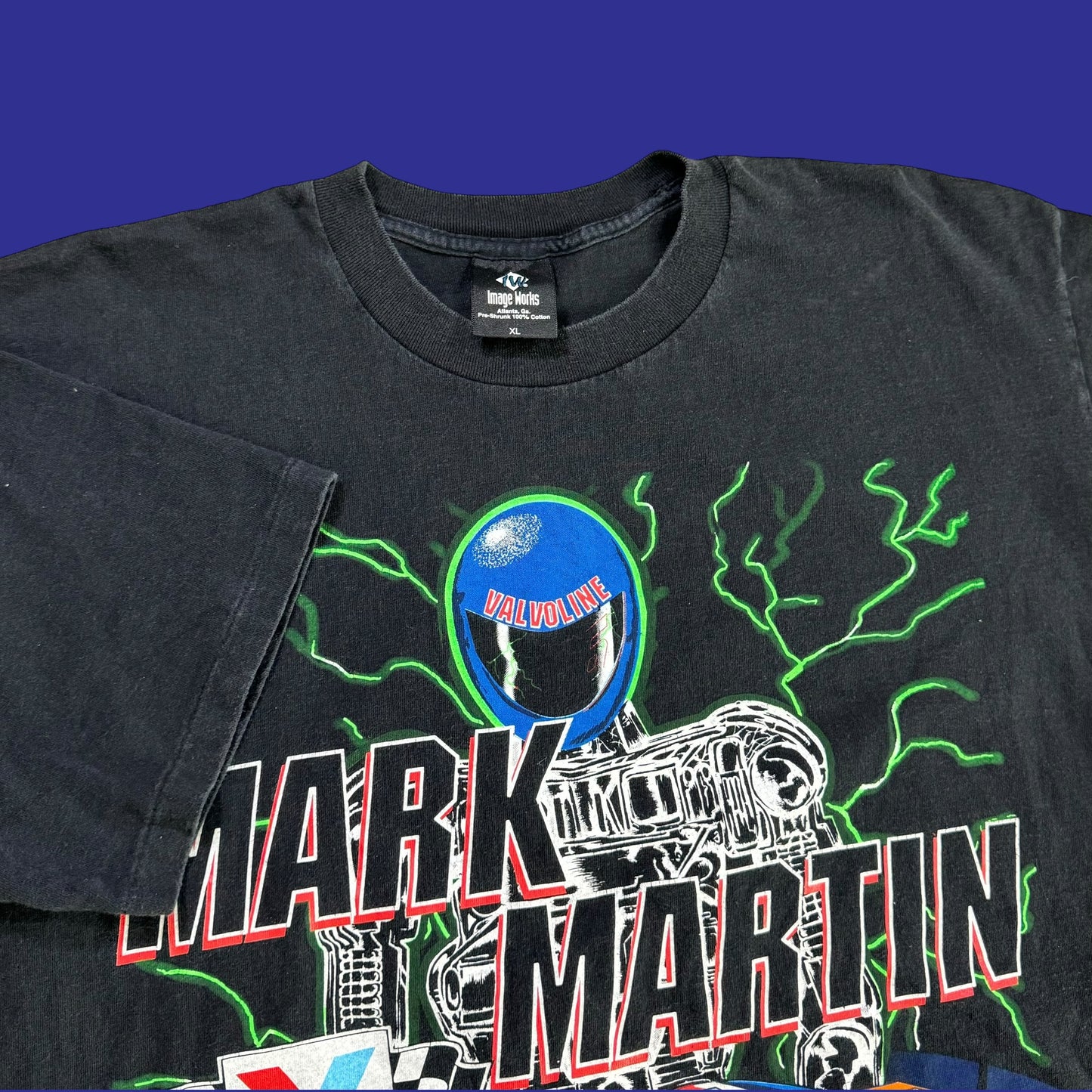 Vintage Mark Martin Nascar Terminator Shirt