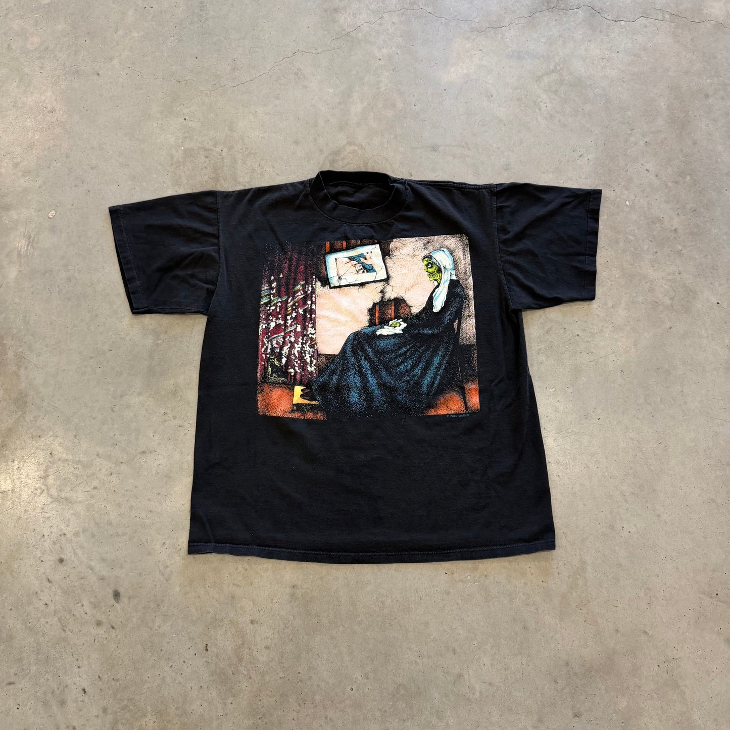 Vintage 90s Wild Oats Art Shirt