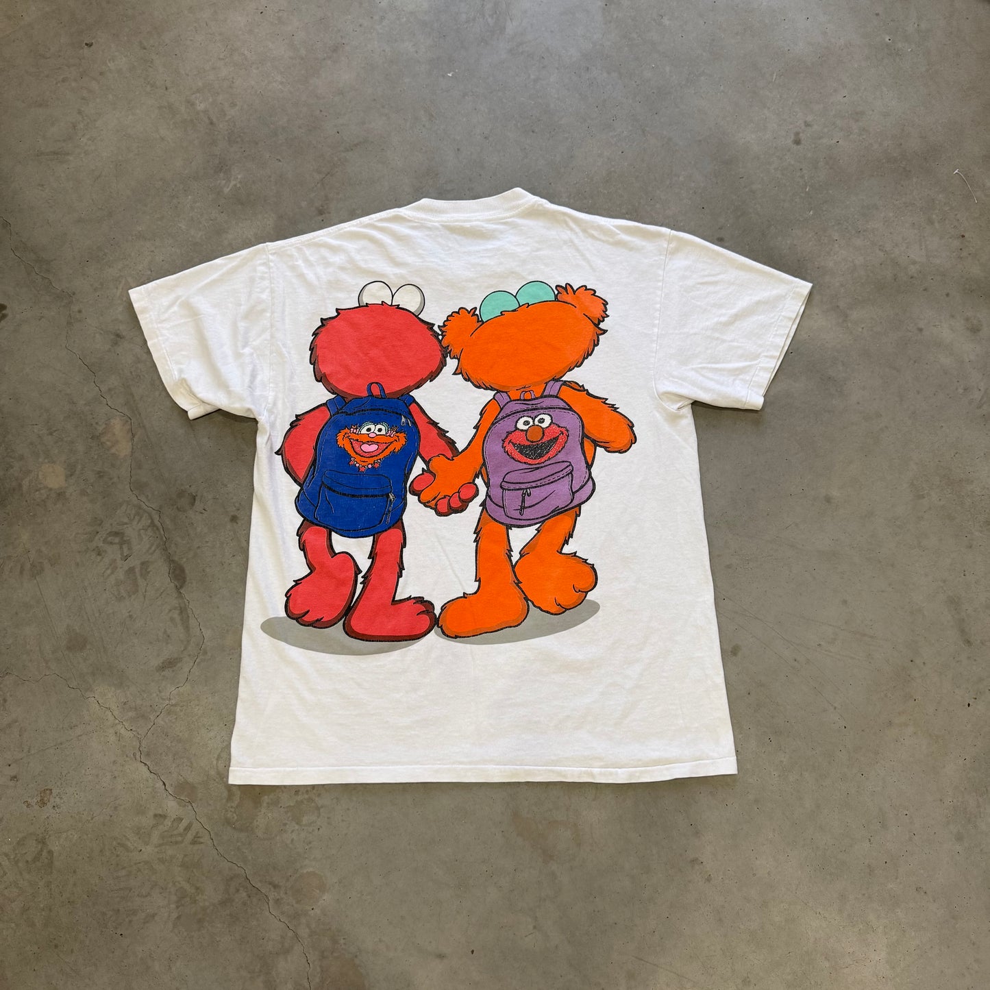 Vintage Elmo & Zoe Shirt Size L