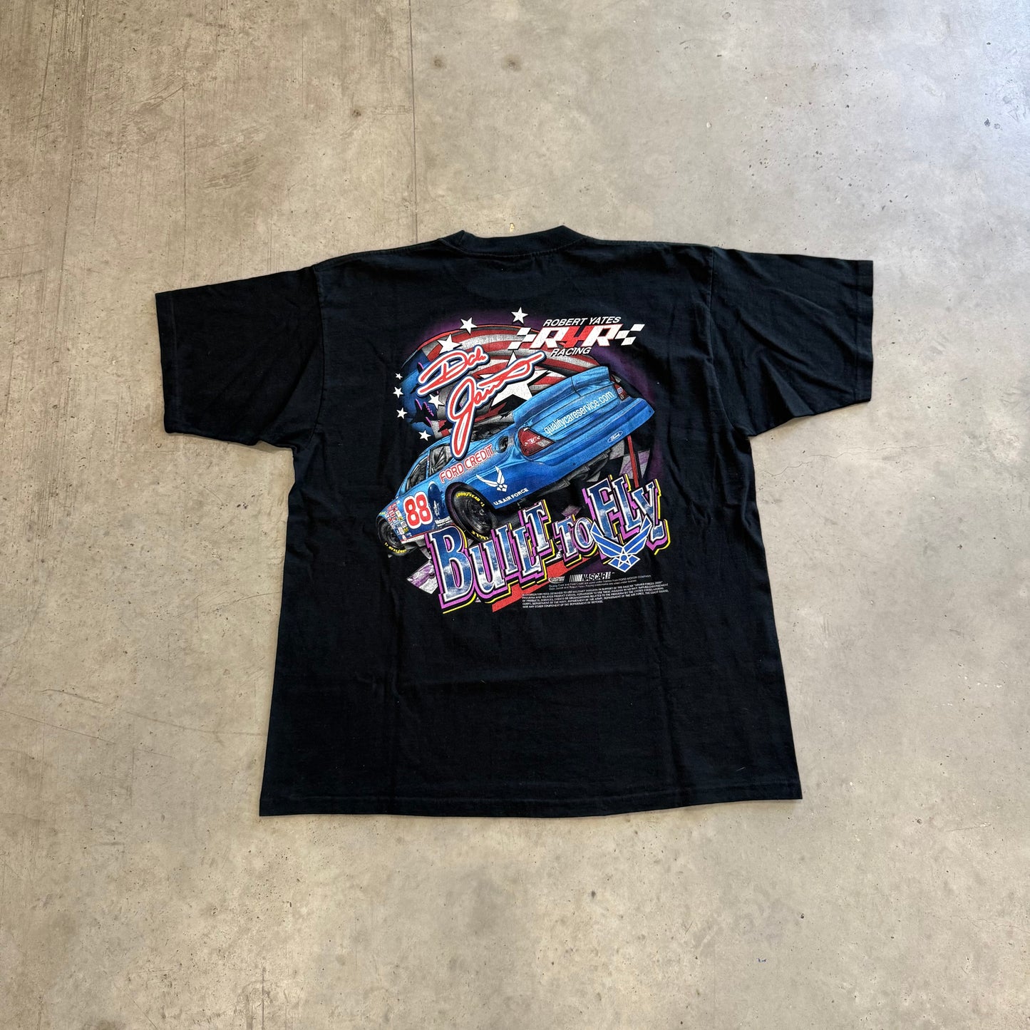 Vintage Nascar “Flying High” Racing Shirt Size Large