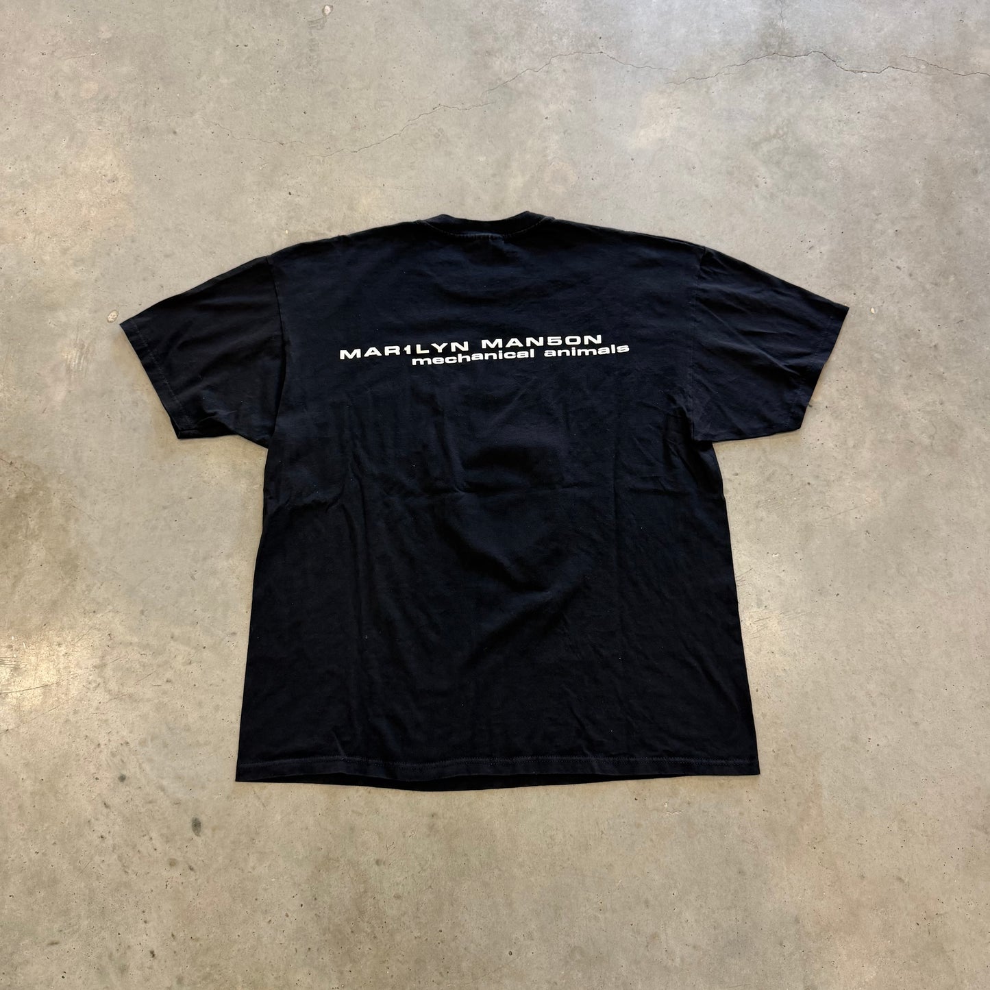 Vintage Marilyn Manson “Mechanical Animals” 1998 Shirt Size XL