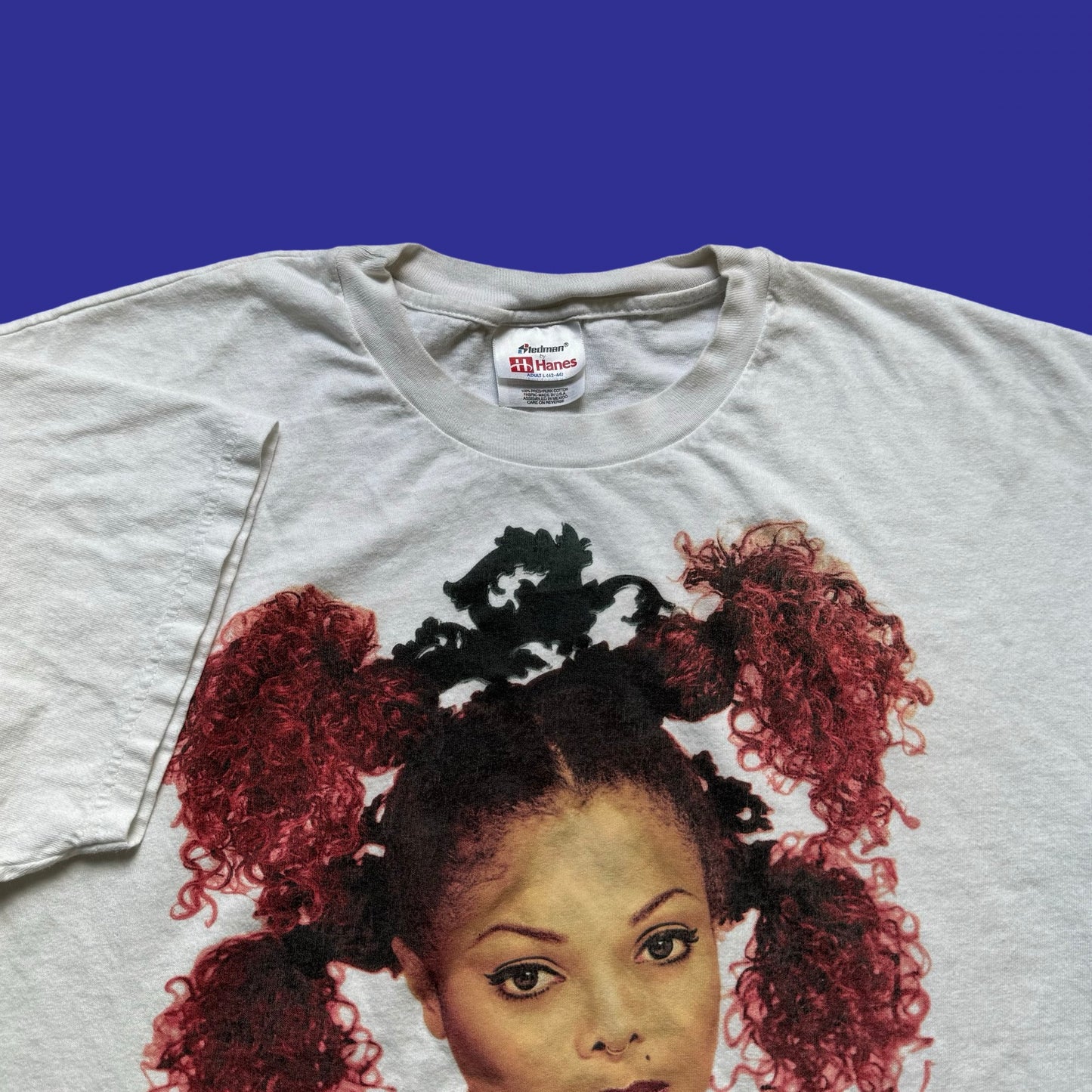 Vintage Janet Jackson 1998 Velvet Rope Tour Shirt Size L