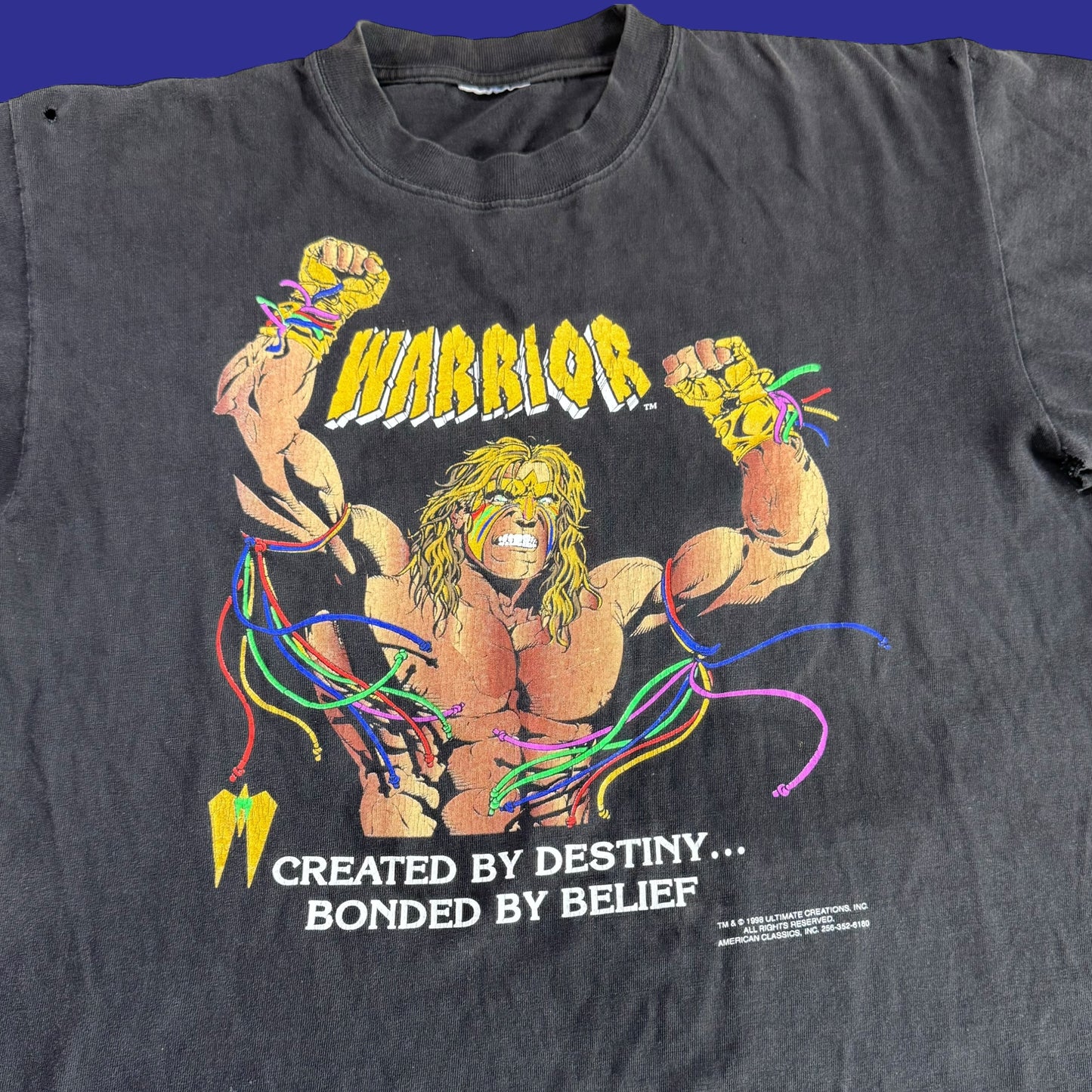 Vintage Ultimate Warrior 1998 Shirt