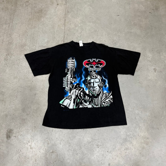 Vintage Mr. Freeze Six Flags 1997 Shirt Size XL