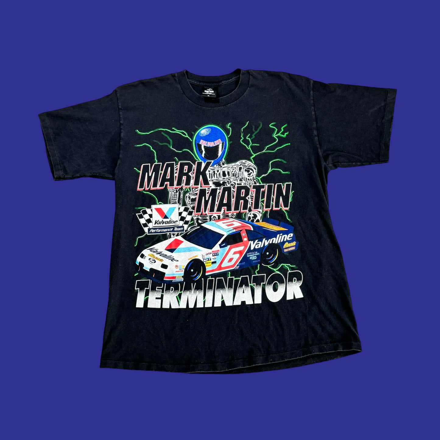 Vintage Mark Martin Nascar Terminator Shirt