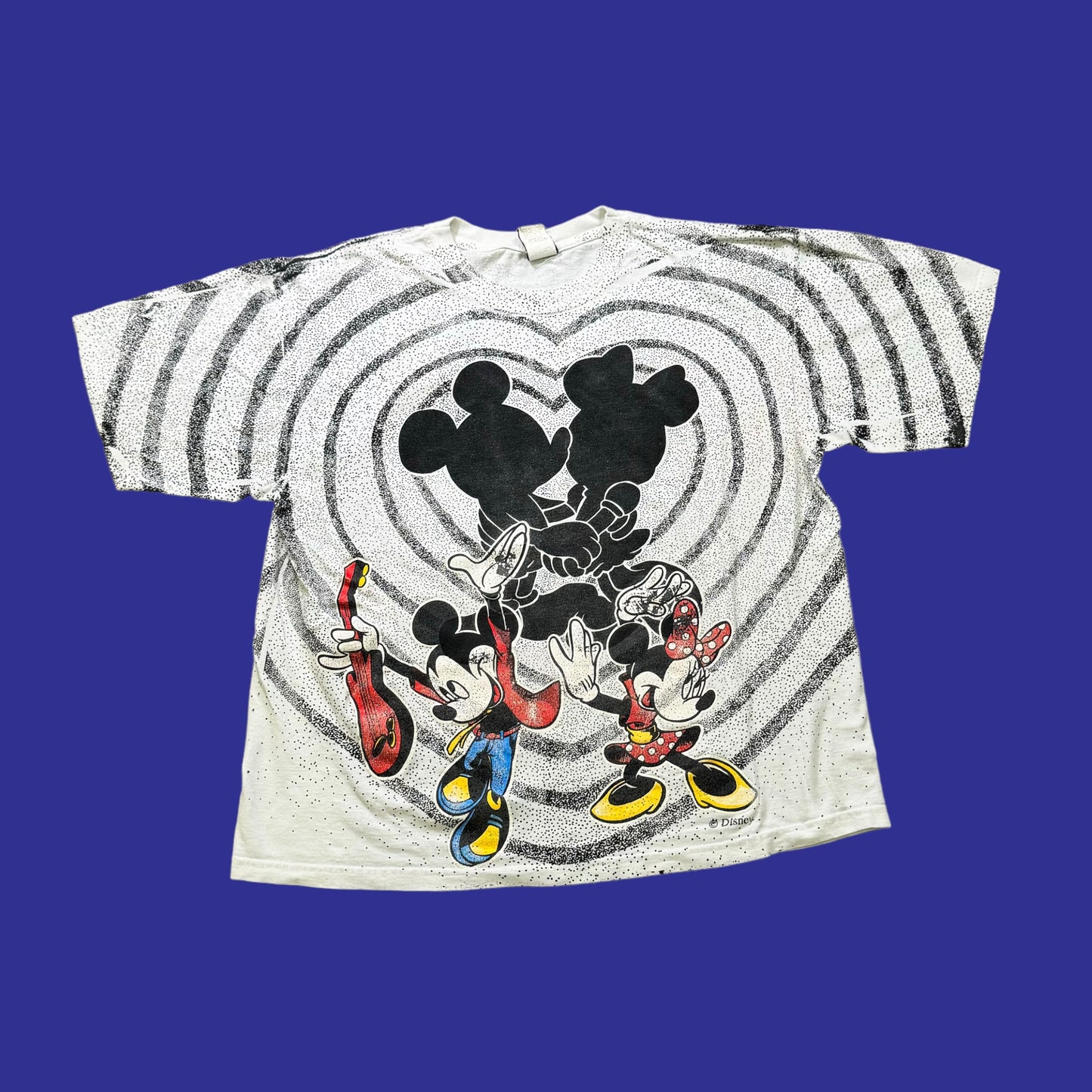 Vintage Mickey & Minnie AOP (All over print) Shirt