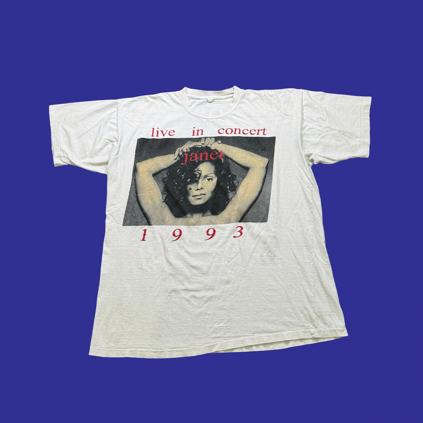 Vintage Janet Jackson 1993 Tour Shirt