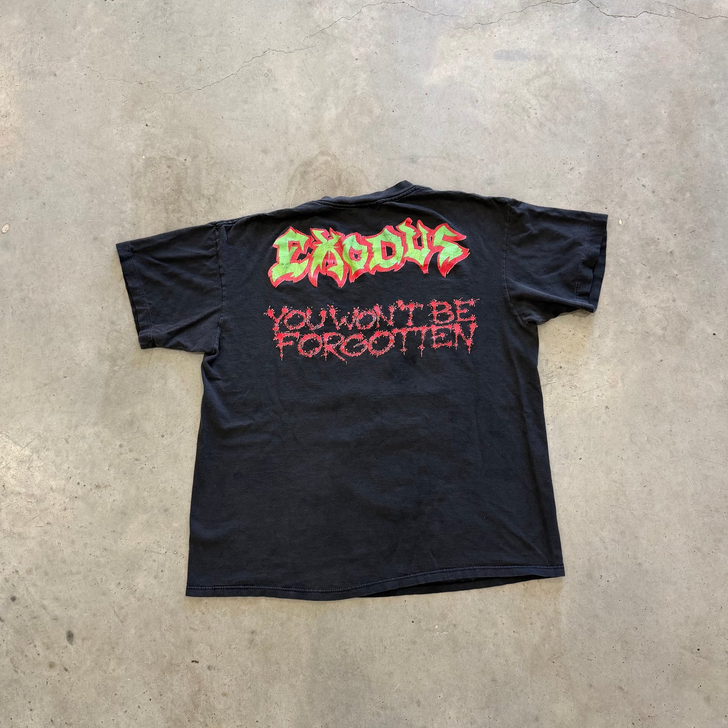 Vintage Exodus 1991 “Lunatic Parade” Shirt Size XL