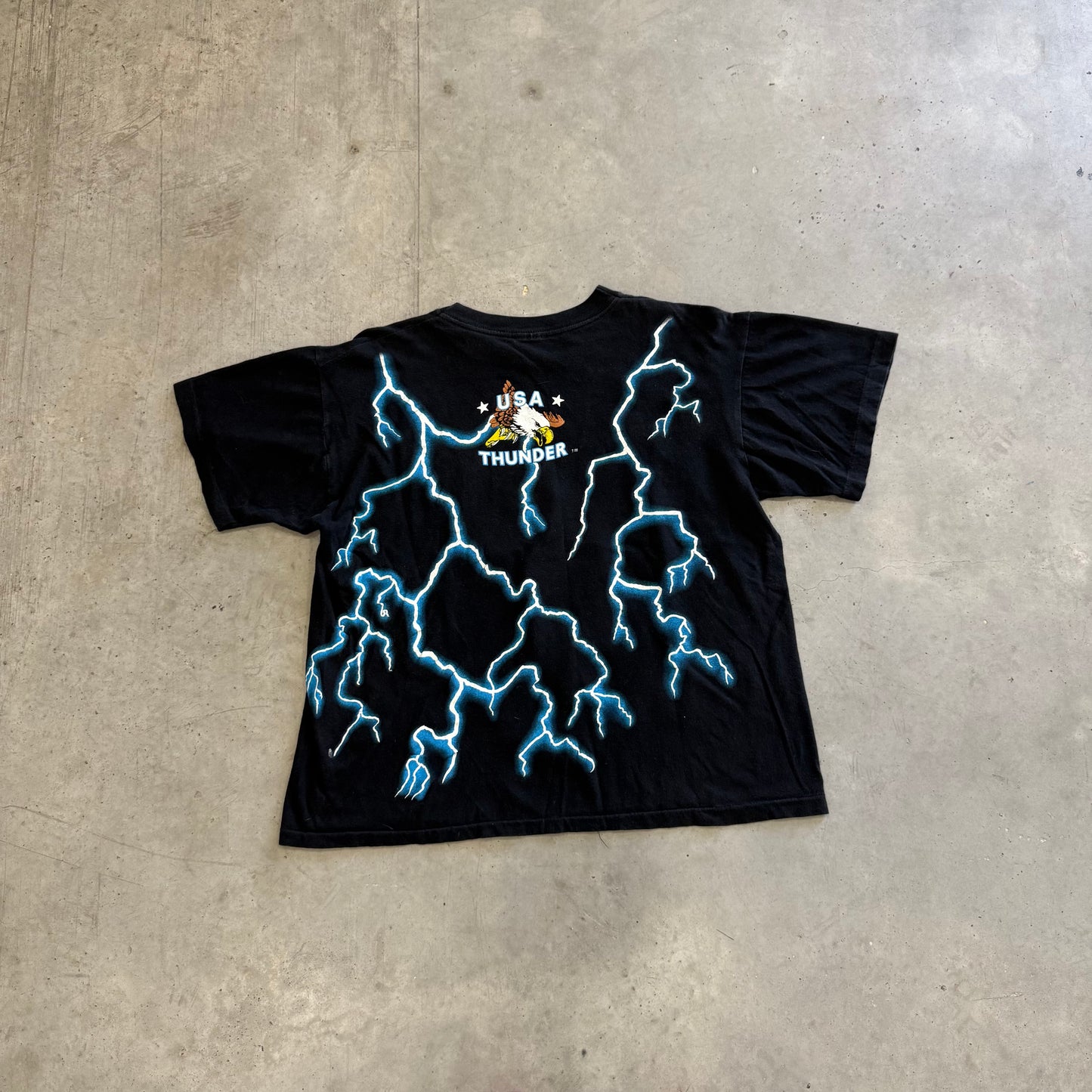 Vintage American Thunder “Only The Strong Survive” Shirt Size M/L