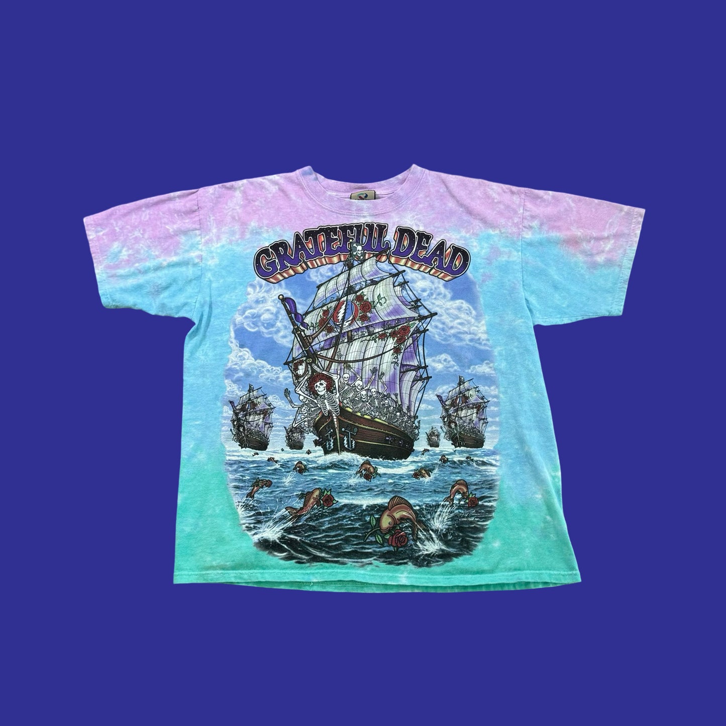 Vintage Grateful Dead Ship Of Fools Shirt