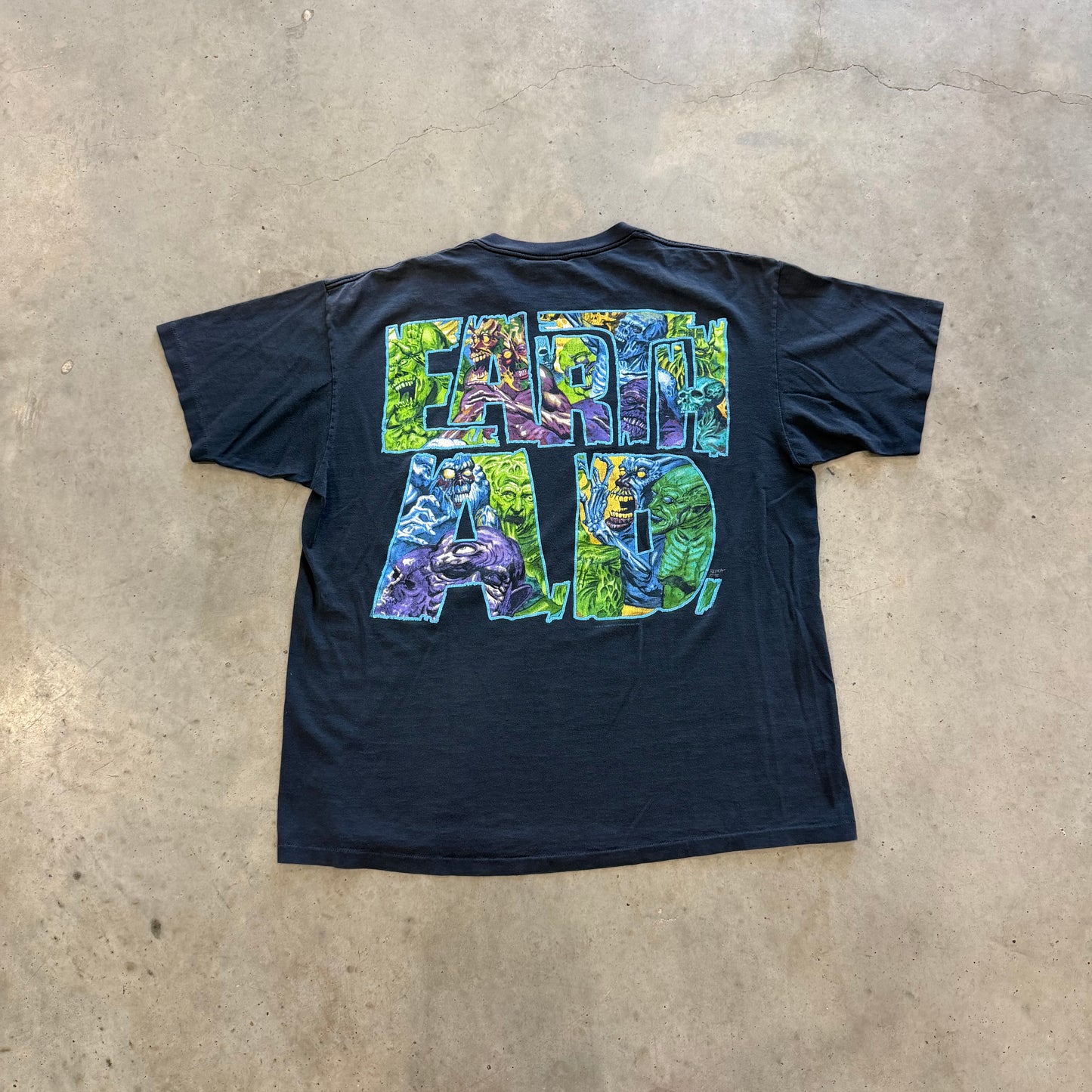 Vintage Misfits “Earth A.D.” 1996 Shirt Size XL
