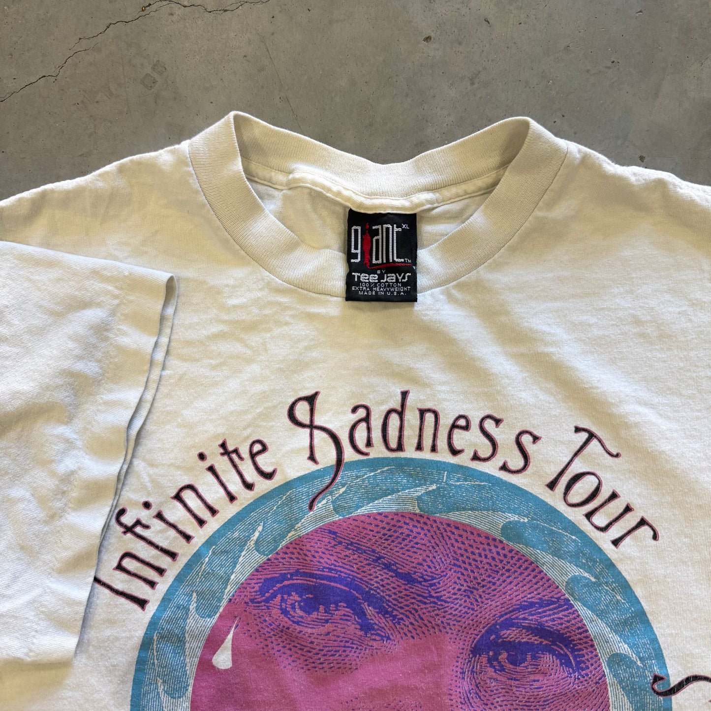Vintage Smashing Pumpkins “Infinite Sadness Tour” 1996 Shirt Size XL