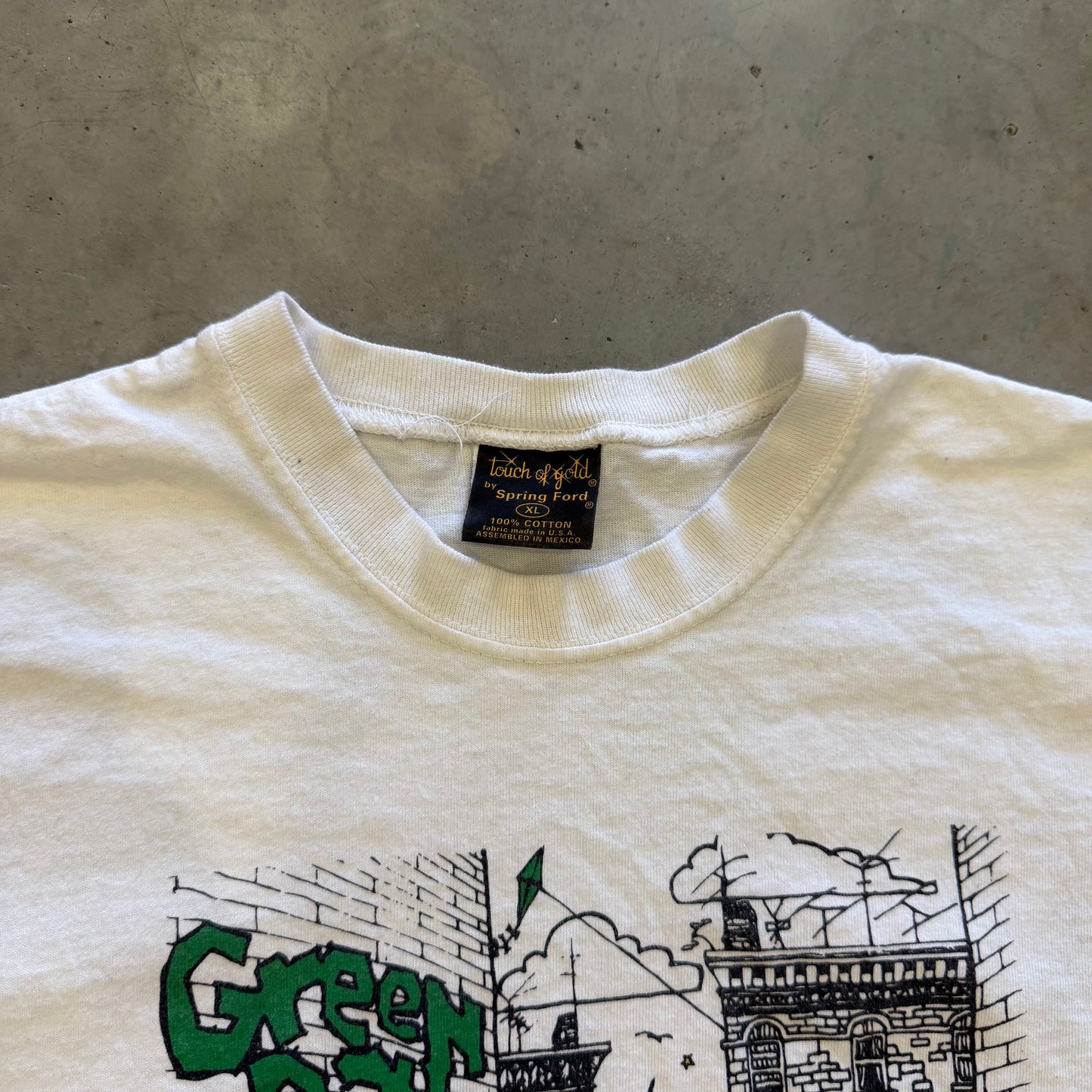 Vintage Green Day 1995 Shirt Size XL